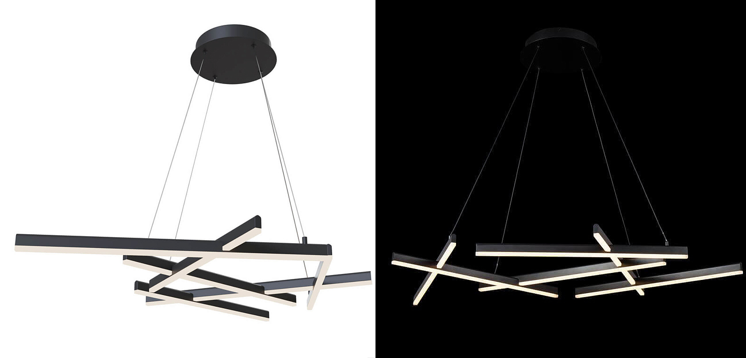 Люстра Smeragde Light Chandelier black Люстра Smeragde Light Chandelier black - Loft-Concept в Кирове