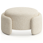 Круглая Оттоманка Alice ткань букле варинант исполнения - 2 | Loft Concept в Кирове