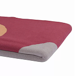 Плед из хлопка с абстрактным принтом Elysian Flow Ember варинант исполнения - 3 | Loft Concept в Кирове