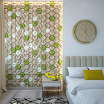 Гипсовая 3D панель с принтографией PM-41 варинант исполнения - 6 | Loft Concept в Кирове