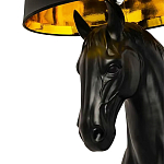 Horse Statue Floor Lamp Большой светильник Черная Лошадь варинант исполнения - 1 | Loft Concept в Кирове