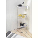 Полка напольная трехъярусная для ванной Bathroom Floor Shelf варинант исполнения - 6 | Loft Concept в Кирове