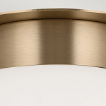 Потолочный светильник с белым матовым шарообразным плафоном Kichler варинант исполнения - 4 | Loft Concept в Кирове