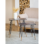 Столик приставной в стиле лофт Unlimited Freedom варинант исполнения - 6 | Loft Concept в Кирове