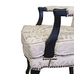 Кресло c растительным орнаментом Aubrey Classical Armchair beige jacquard варинант исполнения - 4 | Loft Concept в Кирове