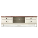 ТВ-тумба в стиле прованс из массива берёзы Interiors Romance варинант исполнения - 1 | Loft Concept в Кирове