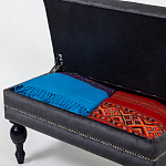 Мягкая банкетка с зоной для хранения Casket Dark Grey варинант исполнения - 4 | Loft Concept в Кирове