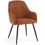 Кресло обеденное на металлических ножках Mazzi Chair варинант исполнения - 2 | Loft Concept в Кирове