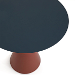 Стол для сада из стали Round Steel варинант исполнения - 4 | Loft Concept в Кирове