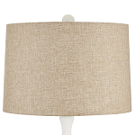 Торшер с белым каркасом и тканевыми абажуром Natural Stems варинант исполнения - 4 | Loft Concept в Кирове