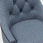 Мебельная ткань Шенилл голубой цвет 142 см T4-49 варинант исполнения - 12 | Loft Concept в Кирове