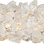 Люстра светодиодная фактурная в форме кольца Amber Crystal варинант исполнения - 1 | Loft Concept в Кирове