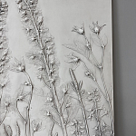 Панно Дельфиниум варинант исполнения - 3 | Loft Concept в Кирове