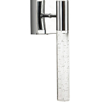 Бра со стеклянным плафоном хром Gileberte Glass Tube Wall Lamp Chrome варинант исполнения - 2 | Loft Concept в Кирове