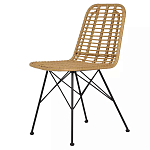 Стул с ротанговым плетением Wicker Stool без подлокотников варинант исполнения - 4 | Loft Concept в Кирове