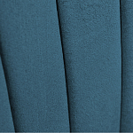 Барный стул со спинкой на 4-х деревянных ножках Синий Велюр Ava Charm варинант исполнения - 4 | Loft Concept в Кирове