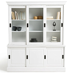 Витрина из массива сосны Cobbett White Wood Showcase варинант исполнения - 2 | Loft Concept в Кирове