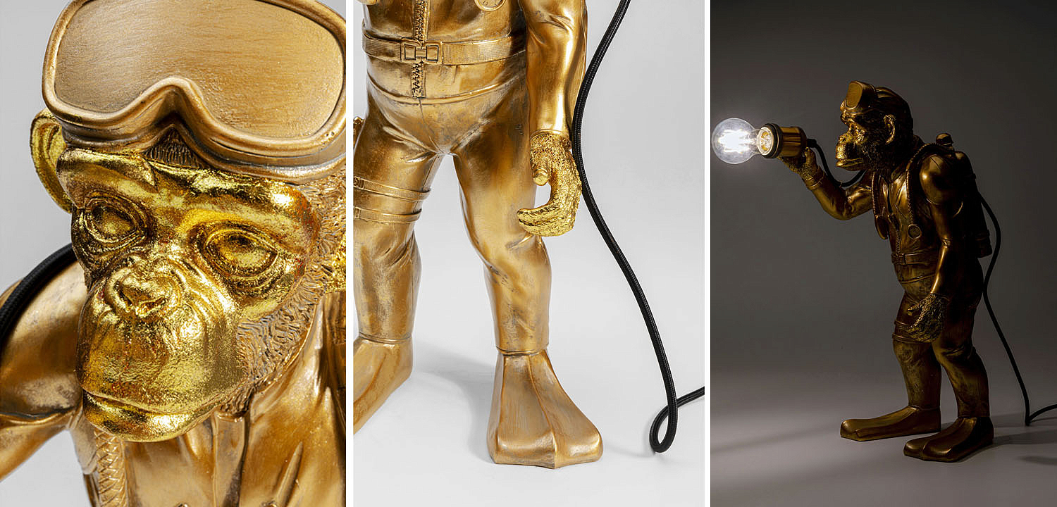 Настольная лампа Monkey Diver Table Lamp Настольная лампа Monkey Diver Table Lamp - Loft-Concept в Кирове