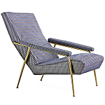 Дизайнерское кресло с подлокотниками Gio Ponti D.153.1 Armchair варинант исполнения - 1 | Loft Concept в Кирове