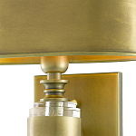 Бра с овальным абажуром на прозрачном основании Masculinity варинант исполнения - 1 | Loft Concept в Кирове