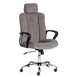 Кресло компьютерное City Chair хром флок варинант исполнения - 2 | Loft Concept в Кирове