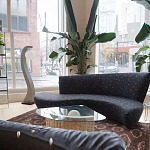 Дизайнерский журнальный стол в виде раковины с жемчужиной под прозрачной столешницей Fahin варинант исполнения - 4 | Loft Concept в Кирове