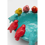 Декоративное дизайнерское блюдо разноцветные попугаи  варинант исполнения - 2 | Loft Concept в Кирове