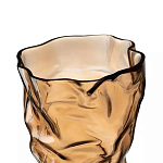 Ваза стеклянная фактурная Crumpled Vase 32 см варинант исполнения - 2 | Loft Concept в Кирове