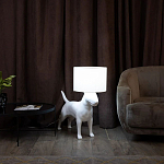 Лампа COLLECTION OF DOGS с абажуром Бультерьер варинант исполнения - 3 | Loft Concept в Кирове