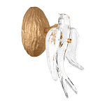 Бра с прозрачной стеклянной фигуркой птички Serip Voa варинант исполнения - 3 | Loft Concept в Кирове