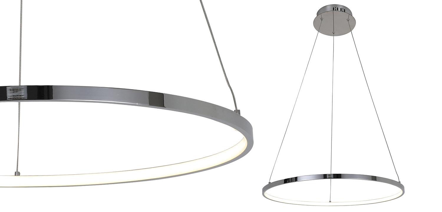 Люстра Ring Horizontal chromium 60 Люстра Ring Horizontal chromium 60 - Loft-Concept в Кирове