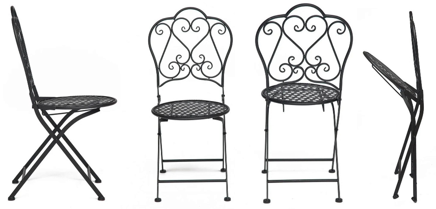 Стул Forged Patterns Love Black Стул Forged Patterns Love Black - Loft-Concept в Кирове