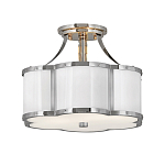 Потолочный светильник с декоративными заклепками Hinkley  варинант исполнения - 11 | Loft Concept в Кирове