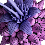 Статуэтка тропический фрукт Tropical Fruit Alien Blue Tulip варинант исполнения - 2 | Loft Concept в Кирове