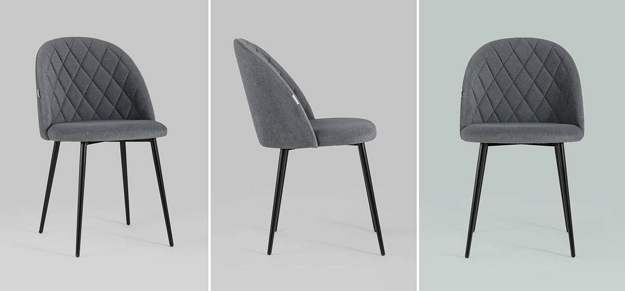 Стул Miruna Rhombus Серый Стул Miruna Rhombus Серый - Loft-Concept в Кирове