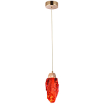 Подвесной светильник Soar Hanging Lamp Brass Red Красный варинант исполнения - 2 | Loft Concept в Кирове