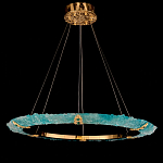 Люстра в форме кольца с цветочным декором Warm Heavenly Light варинант исполнения - 4 | Loft Concept в Кирове