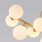 Люстра подвесная с белыми лампами в форме шара Felicitat варинант исполнения - 3 | Loft Concept в Кирове