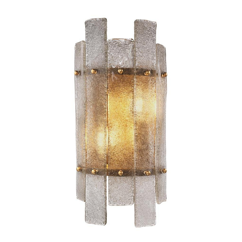 Бра Eichholtz Wall Lamp Caprera Латунь Античная полированная Прозрачный Бра Eichholtz Wall Lamp Caprera Латунь Античная полированная Прозрачный в Кирове | Loft Concept