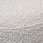 Кресло без подлокотников с обивкой из белой ткани букле Pacification варинант исполнения - 3 | Loft Concept в Кирове