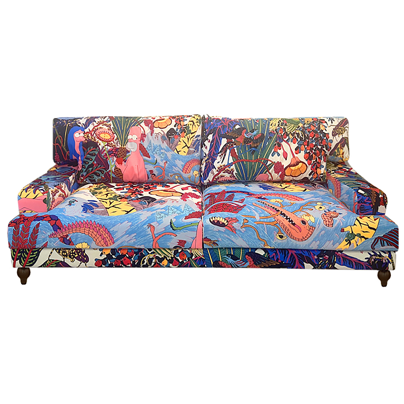 Премиальный Акцентный Диван Simpsons in Paradise Pop Art Sofa Мульти Премиальный Акцентный Диван Simpsons in Paradise Pop Art Sofa Мульти в Кирове | Loft Concept