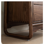 Вешалка деревянная с 2- мя ящиками Moon Walnut Furniture варинант исполнения - 10 | Loft Concept в Кирове