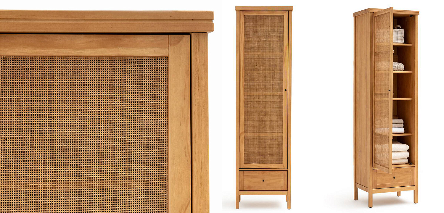 Шкаф Niels Wicker Cupboard Шкаф Niels Wicker Cupboard - Loft-Concept в Кирове