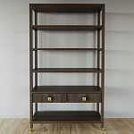 Стеллаж с двумя ящиками Elsa Dreams Walnut варинант исполнения - 4 | Loft Concept в Кирове