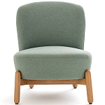 Кресло на деревянных ножках Olguin Green Chair варинант исполнения - 2 | Loft Concept в Кирове