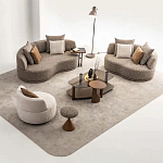 Двухместный диван Calypso варинант исполнения - 4 | Loft Concept в Кирове