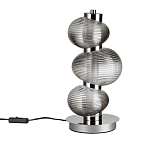Настольная лампа с 3-мя рифлеными стеклянными шарами Marcelh Light варинант исполнения - 5 | Loft Concept в Кирове