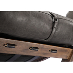 Кресло Duncan винтажная черная кожа варинант исполнения - 4 | Loft Concept в Кирове