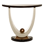 Консоль на полукруглой основе Stylish Pearl варинант исполнения - 2 | Loft Concept в Кирове