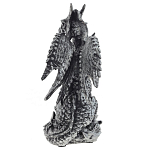 Часы в виде дракона Silver Dragon Clock варинант исполнения - 2 | Loft Concept в Кирове